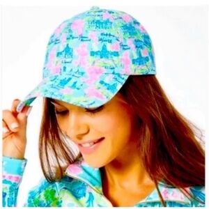 Lilly Pulitzer Run Around Hat Multi Lilly Loves